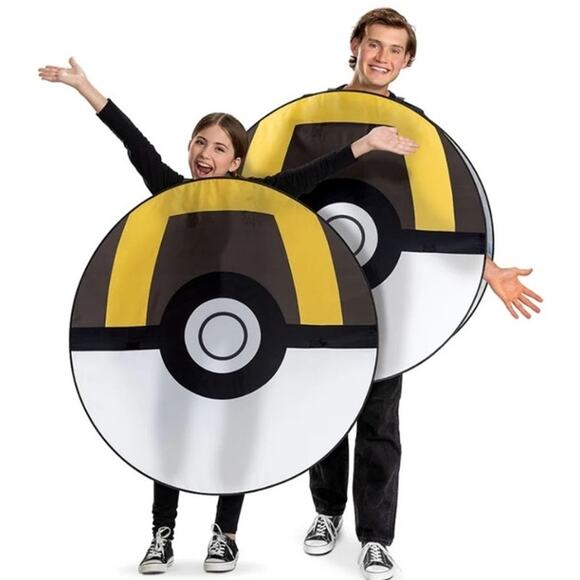 Pokemon Poke Ball Ultra Ball Pop-Out Costume, Child and Adult Ages 8+ - Picture 6 of 6